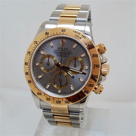 Vendo Rolex Daytona ref. 116523 acciaio/oro quadrante Paul 